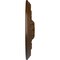 Ekena Millwork Saverne Ceiling Medallion, Hand-Painted Root Beer Crackle, 18 1/2"W x 13 1/2"H x 1 7/8"P CM18SARBC - alternate 2